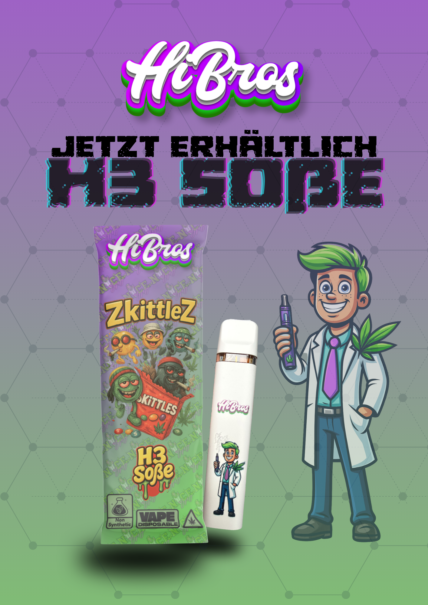 Zkittlez H3 Vape