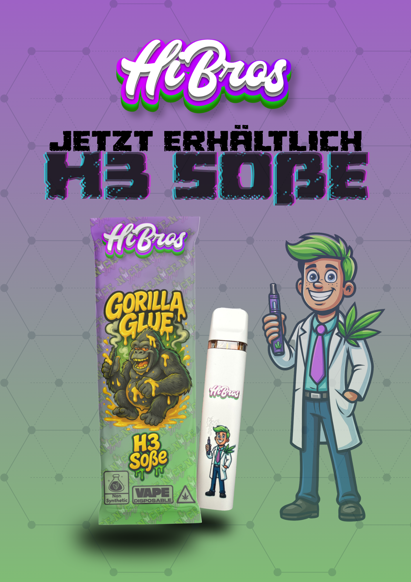 Gorilla Glue H3 Vape