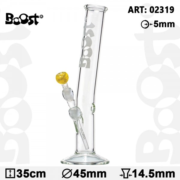 Boost | Hangover Glasknochen – H: 35cm | Ø: 45mm | Sockel: 14.5mm | WT: 5mm